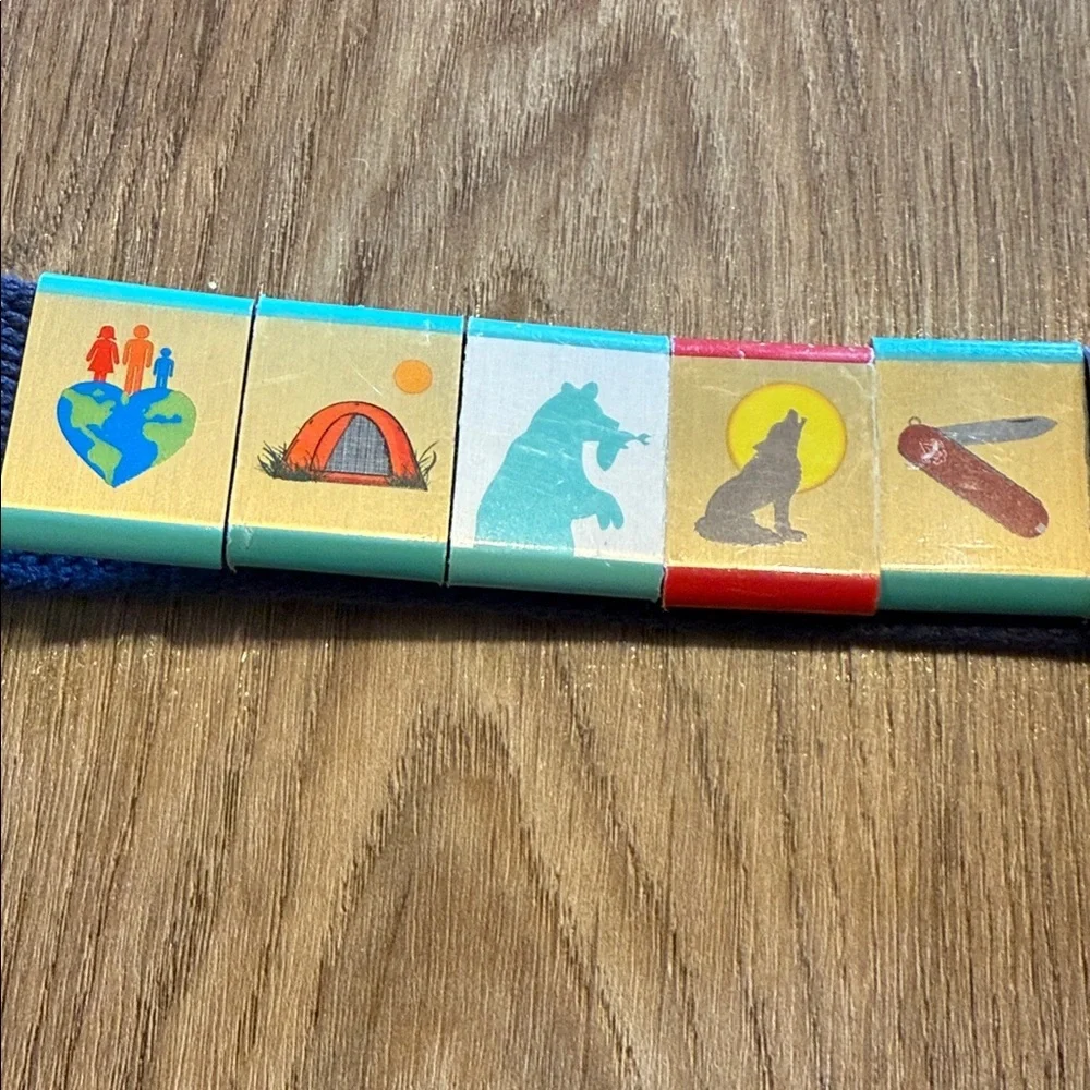 Boy Scouts of America Belt with Merit Badges